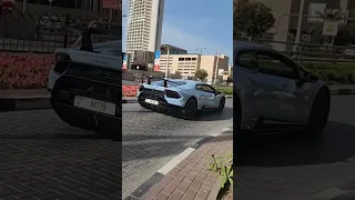 Lamborghini Huracan Performante in the streets of Dubai