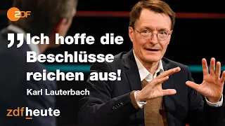 Lauterbach und Prantl über Oster-Beschränkungen | Markus Lanz vom 24. März 2021