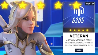 Overwatch 2 *5 STAR* Mercy Veteran Hero Mastery Difficulty Guide