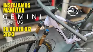 INSTALAMOS MANILLAR GEMINI PROPUS EN ORBEA OIZ 2023