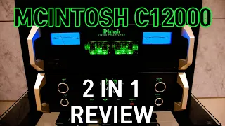 McIntosh C12000 Tube and Transistor Preamp Review