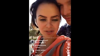 Антон Гусев и Виктория Романец в прямом эфире Instagram 07-06-2017