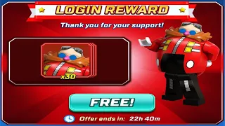 Sonic Forces Speed Battle Mega Update New Character LEGO Dr. Eggman Free Cards (Android,iOS)