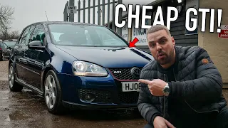 FIRST DRIVE OF MY CHEAP GOLF GTI!