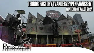 Terror Factory (Vanderzeypen/Janssen) - die Horror Fabrik auf der Winterfoor Aalst 2024 | POV Onride