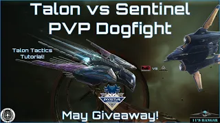 Star Citizen: Talon vs Sentinel PVP Dogfight