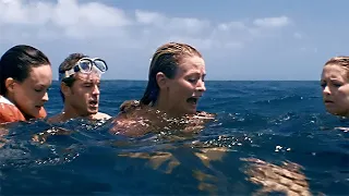 6 اصدقاء ينزلوا من على اليخت في نص البحر وينسوا ينزلوا السلم الي هيطلعوا عليه تاني ملخص Open Water 2