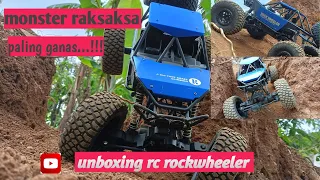 unboxing rc rockwheller super jumbo skala 1:8 #unboxing #rcoffroad #mobilrc #mainanmobil