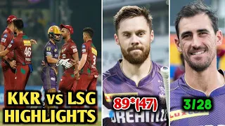 Kolkata Knight Riders vs Lucknow Super Giants - Match Highlights | KKR vs LSG | IPL 2024