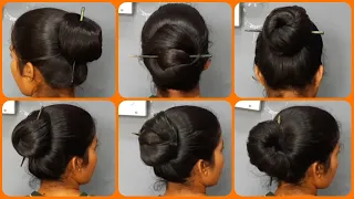 Part - 8 | 7 Stick Hairstyles खुद से बनाइए Oily Hair With Using Hair stick Easy & Amazing Juda Hair