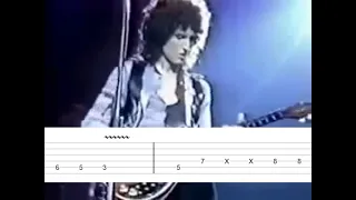 Solo Tab Bohemian Rhapsody live in Caracas 1981