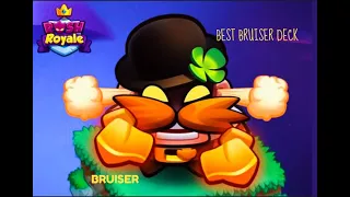 BEST BRUISER DECK WITH FIRST TALENT!! - Rush Royale (2024)