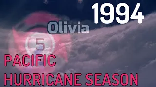 1994 Pacific Hurricane Season Animation v2