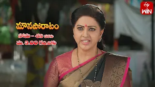 Mouna Poratam Latest Promo | Episode No 444 | Mon-Sat 3:00pm | 2nd September 2023 | ETV Telugu