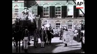 QUEEN JULIANA - OPENS PARLIAMENT