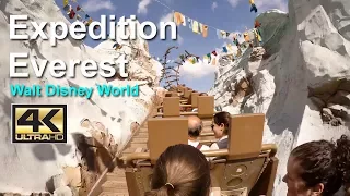 Expedition Everest On Ride 4K Ultra HD POV GoPro Disney's Animal Kingdom Walt Disney World