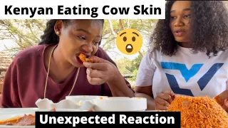 MY KENYAN FRIEND TRY NIGERIAN FOOD FOR THE FIRST TIME 🇰🇪*UNEXPECTED REACTION*