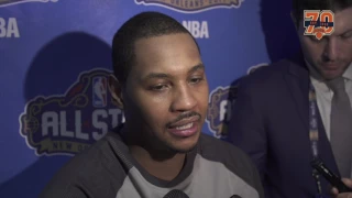 All-Star 2017 Postgame: Melo on Respect of His Peers, KP's Skills Challenge Win, and More