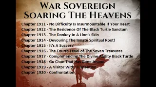 Chapters 1911-1920 War Sovereign Soaring The Heavens Audiobook