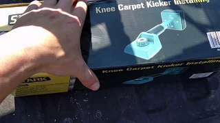 BAD Open Box Review XtremepowerUS Carpet Installation Knee Kicker With Adjustable Stretcher