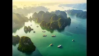 Hạ Long Bay: Emerald waters, Towering Limestone and Junk Boat Tours | Vietnam | Safari TV