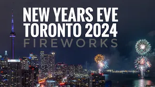 Toronto New Years Eve Fireworks 2024 | Waterfront Film Team