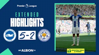 Extended PL Highlights: Albion 5 Leicester 2