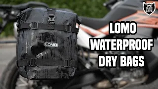 New Lomo Waterproof Panniers - Simple and effective motorcycle luggage
