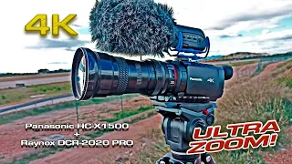 Panasonic HC-X1500 + Raynox DCR 2020 PRO (Review & Video Samples)