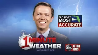 Florida's Most Accurate Forecast with Greg Dee on Monday, June 5, 2017