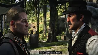 Red Dead Redemption 2 - Arthur Confronts Dutch & Dutch Is Mad Arthur & Sadie Saved John Marston