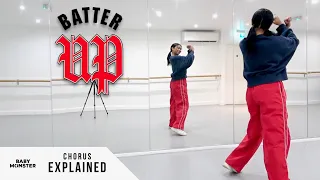 BABYMONSTER - 'BATTER UP' - Dance Tutorial - EXPLAINED (Chorus)