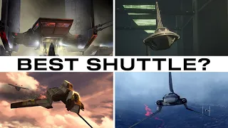 Which Star Wars Faction has the BEST SHUTTLE?