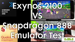 Exynos 2100 vs Snapdragon 888 Emulator Test Dolphin/PSP (Galaxy S21)