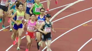 決勝  女子3000mSC  日本選手権陸上2023
