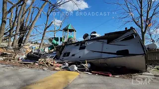 03-16-2024 Wapakoneta, OH  - Tornado Strikes Campground