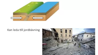 Jordbävningar och vulkanutbrott