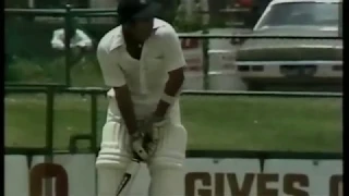 Sunil Gavaskar's century India vs Australia Test Brisbane 1977 - 78