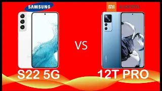 SAMSUNG GALAXY S22 5G VS XIAOMI 12T PRO