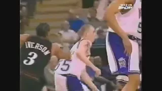 NBA Duels: Allen Iverson 23 Pts Vs. Jason Williams 18 Pts, 1999-2000.