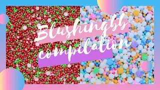 [ASMR] SATISFYING and CRUNCHY Floam Slime Compilation - Blushingbb