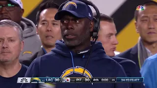 Crazy Sequence of Events Lead to Chargers Game-Winning Field Goal vs. Steelers | NFL