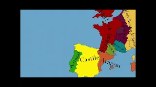 Alternate History Map What If England Won The Hundred Years War