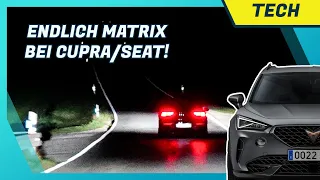 Matrix-LED Scheinwerfer im Cupra Formentor / Leon im Test: Erstmals Matrix Licht bei Seat & Cupra!