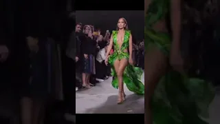 Jennifer Lopez on Green Versace Dress | BRITISH VOGUE