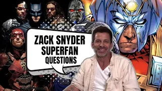 Zack Snyder Answers Superfan Questions