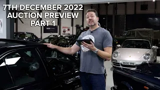 7th of December Classic Car Auction Video Catalogue part one with Paul Cowland