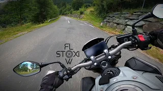 ... and down we ride | Exhaust only | Honda CB650R | FPV