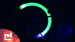 DIY project : Glowing bike with ultraviolet LEDS