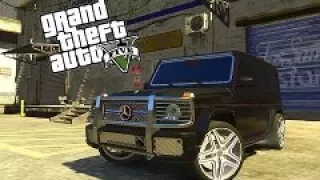 GTA 5 установка Benz G65 AMG (Гелик)